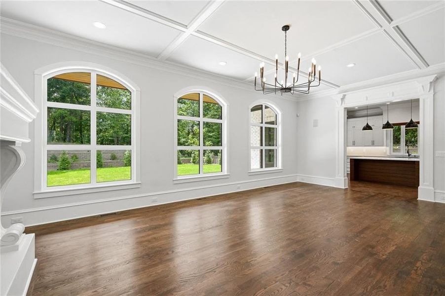 Spacious, unfurnished interior of a new home in , Roswell (Image 39).