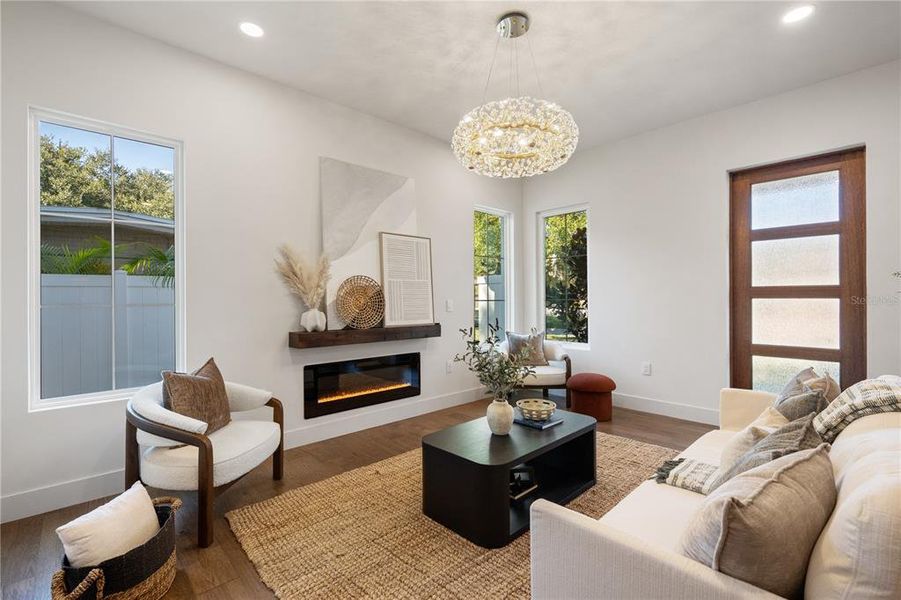 Furnished interior view inside a new home in , Winter Park (Image 7).