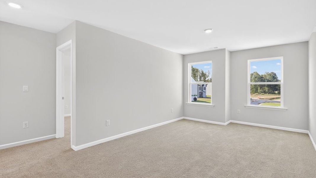 Spacious, unfurnished interior of a new home in The Reserve at Prestleigh, Wake Forest (Image 22). Spacious, unfurnished interior of a new home in The Reserve at Prestleigh, Wake Forest (Image 22).