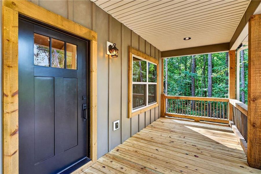 Exterior details and patio area of a home in , Talking Rock (Image 2). Exterior details and patio area of a home in , Talking Rock (Image 2).