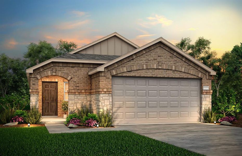 NEW CONSTRUCTION: Beautiful one-story home available at Lake Meadow in Princeton