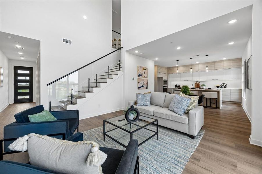 Photo of similar model home interior. Photo of similar model home interior.