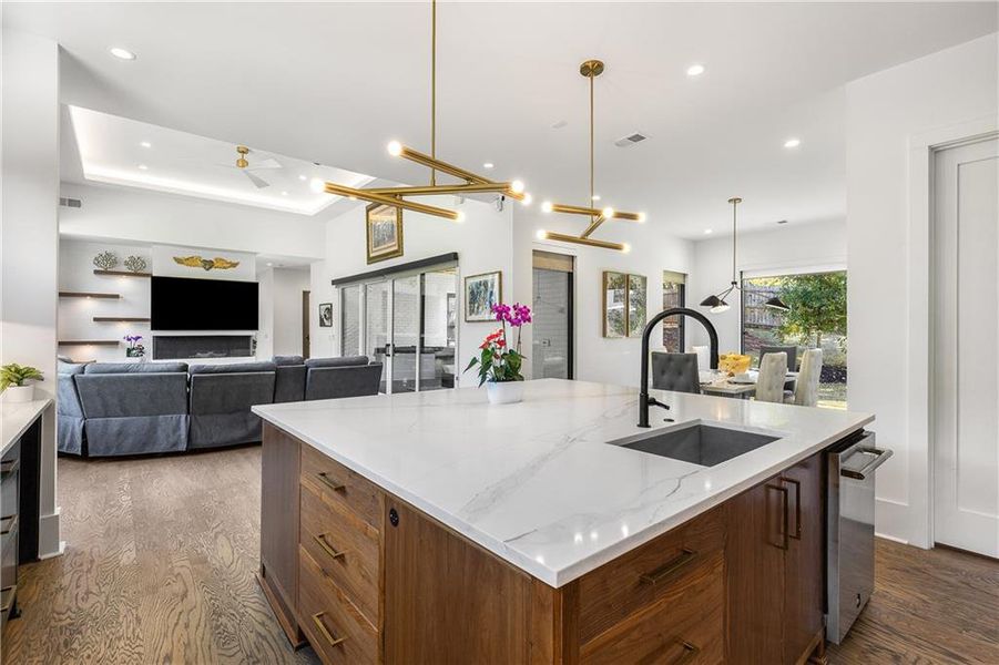 Furnished interior view inside a new home in , Brookhaven (Image 7).