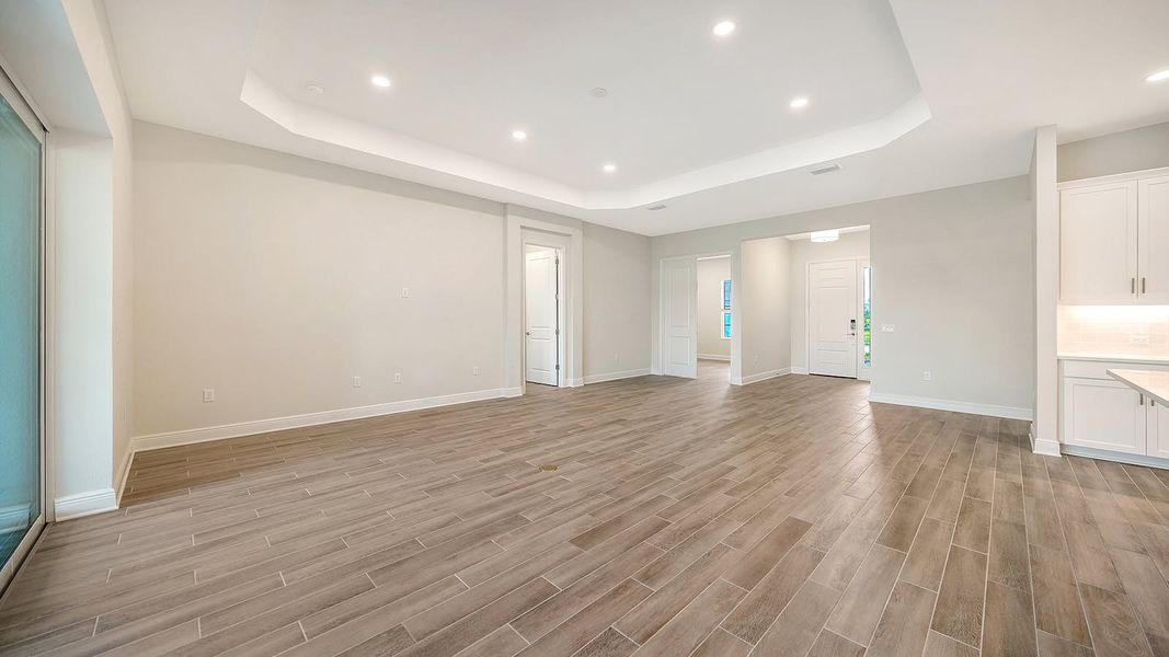 Spacious, unfurnished interior of a new home in Canoe Creek Real Estate and Homes for Sale in Parrish, FL - Neal Communities, Parrish (Image 25).