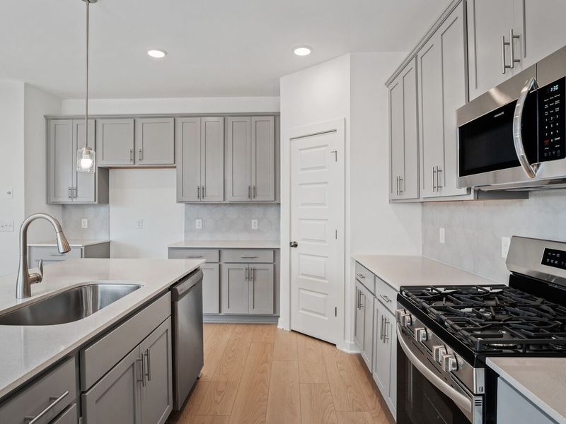 Furnished interior view inside a new home in Calista Farms, White House (Image 7).