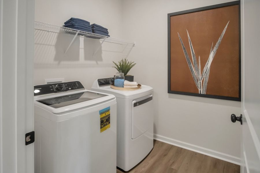 Close-up of interior finishes inside a home in The Oaks, Clarksville (Image 19). Close-up of interior finishes inside a home in The Oaks, Clarksville (Image 19).