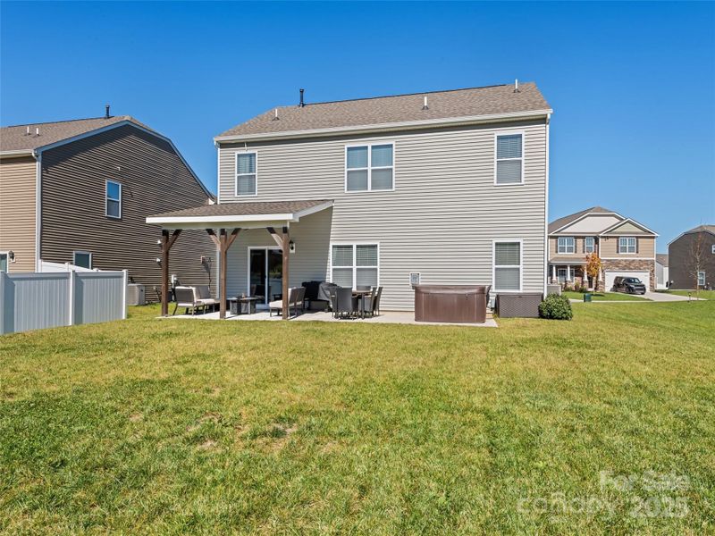 Exterior details and patio area of a home in , Fletcher (Image 20). Exterior details and patio area of a home in , Fletcher (Image 20).