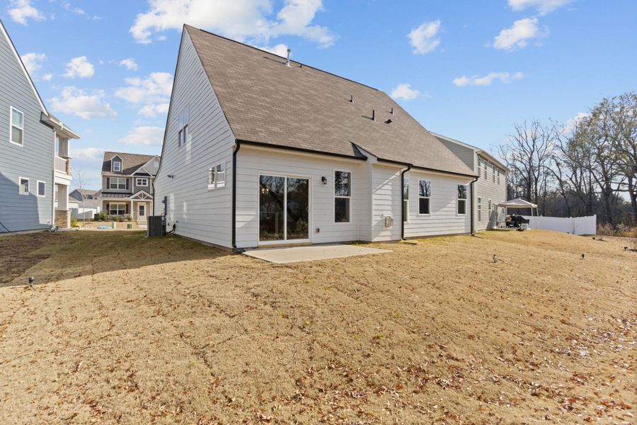 Exterior details and patio area of a home in Greenrich Mill, Simpsonville (Image 18).