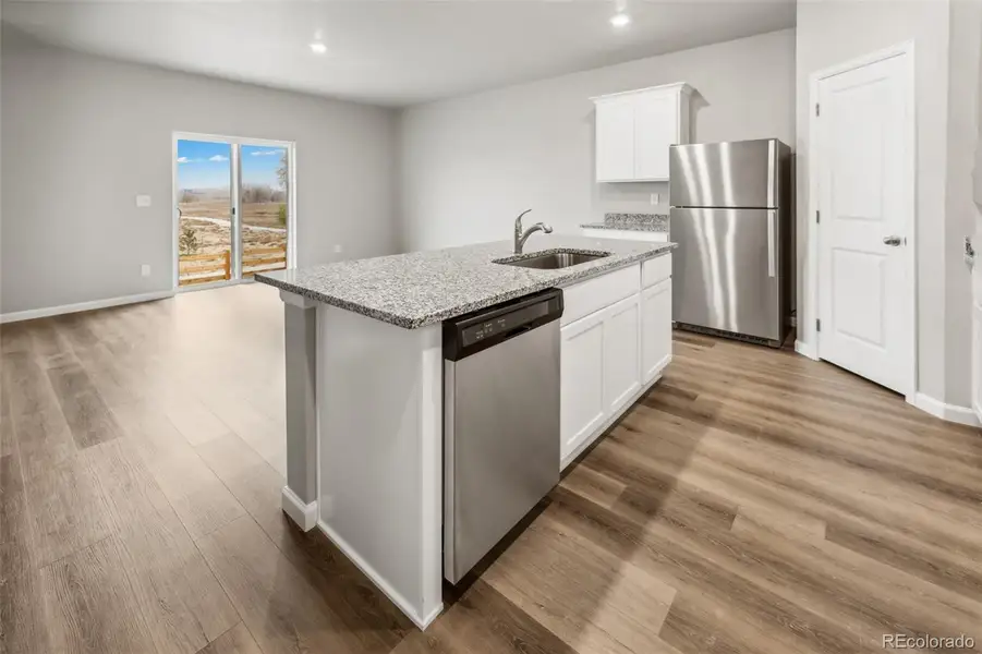 Furnished interior view inside a new home in Cottonwood Greens, Fort Lupton (Image 10).