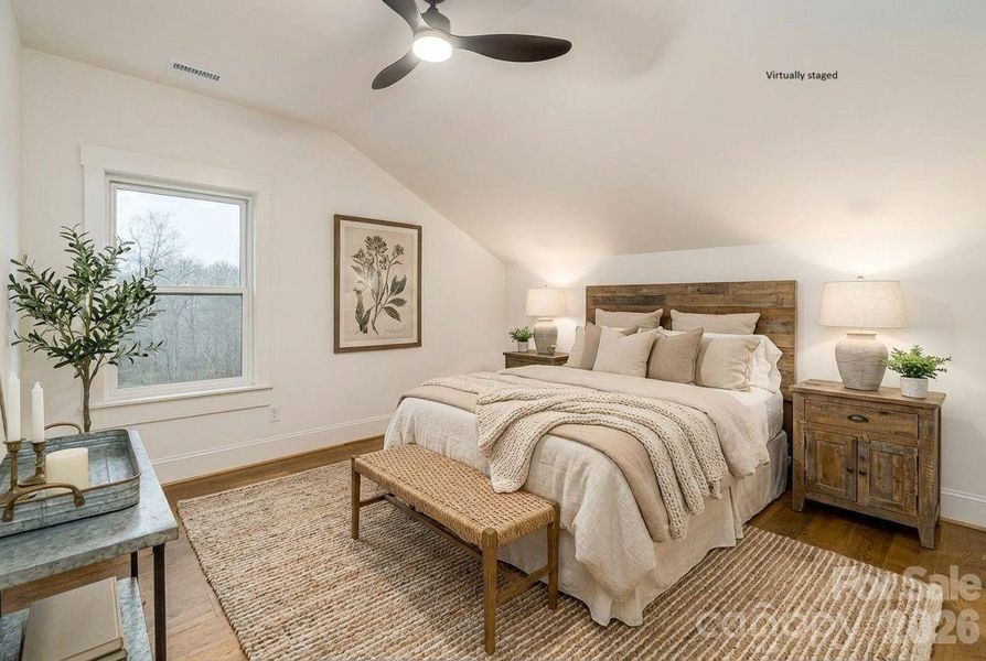 Furnished interior view inside a new home in , Cleveland (Image 36).