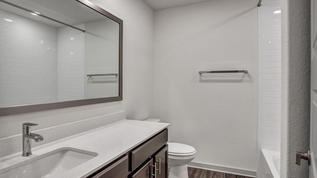 Furnished interior view inside a new home in Rosenbusch Ranch, Leander (Image 9).