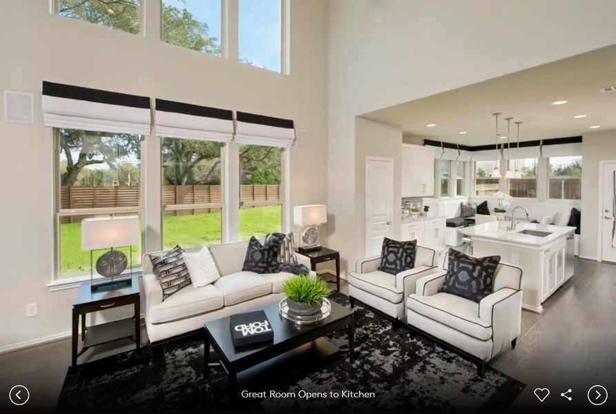 Interior photos- Photo of Pulte model home with same floor plan, not of actual home listed.