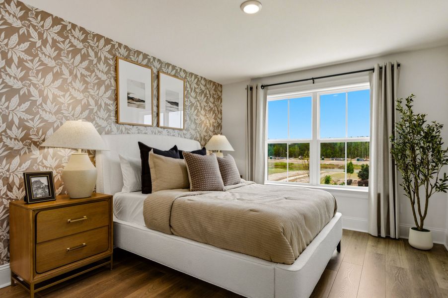 Representative furnished interior of a home built from the Ivey by Beazer Homes in Marshfield, Longs (Image 12).