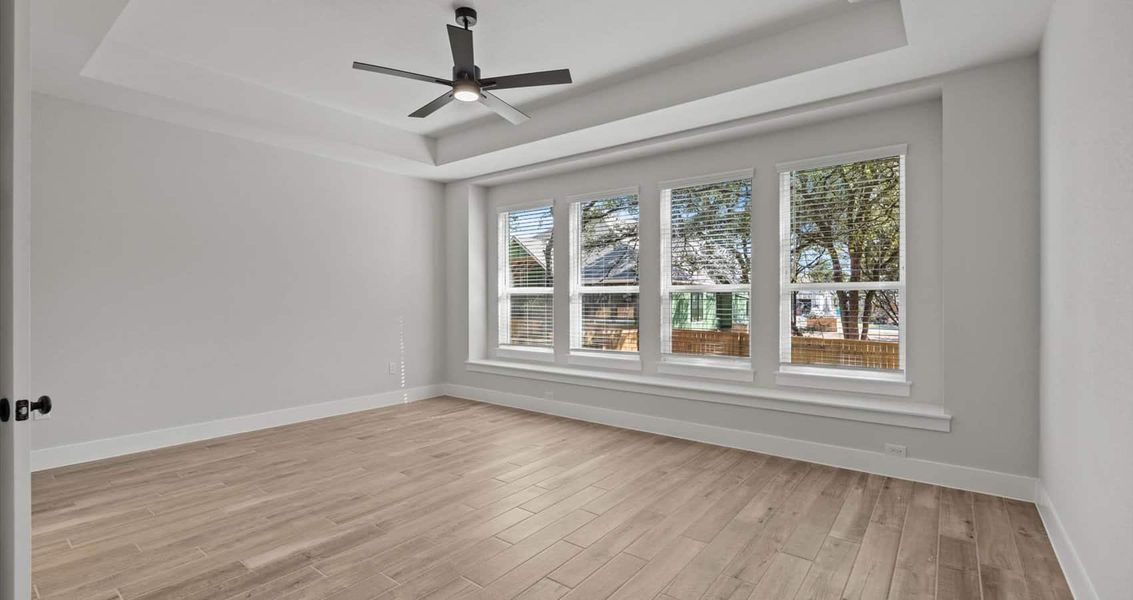Spacious, unfurnished interior of a new home in 6 Creeks, Kyle (Image 15). Spacious, unfurnished interior of a new home in 6 Creeks, Kyle (Image 15).