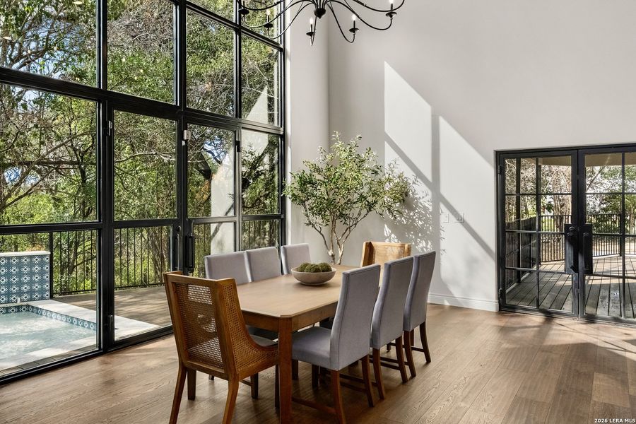 Furnished interior view inside a new home in , San Antonio (Image 8).