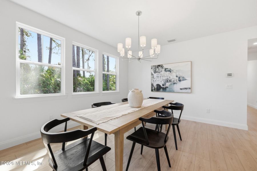 Furnished interior view inside a new home in Palm Coast Homes, Palm Coast (Image 17).