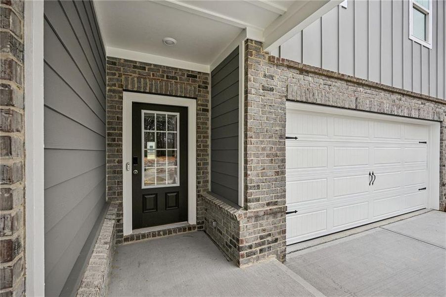 Exterior details and patio area of a home in Parkside at Grayson, Grayson (Image 3). Exterior details and patio area of a home in Parkside at Grayson, Grayson (Image 3).