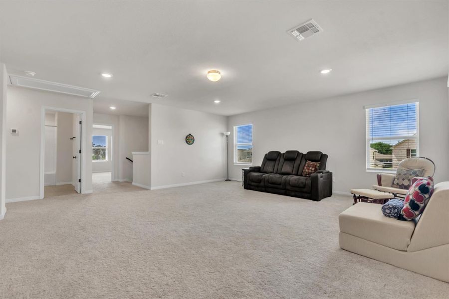 Upstairs Game room. This room is GIANT! Upstairs Game room. This room is GIANT!