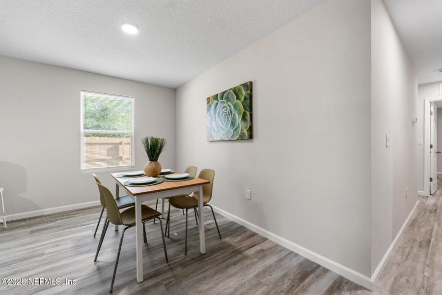 Furnished interior view inside a new home in , Jacksonville (Image 10).