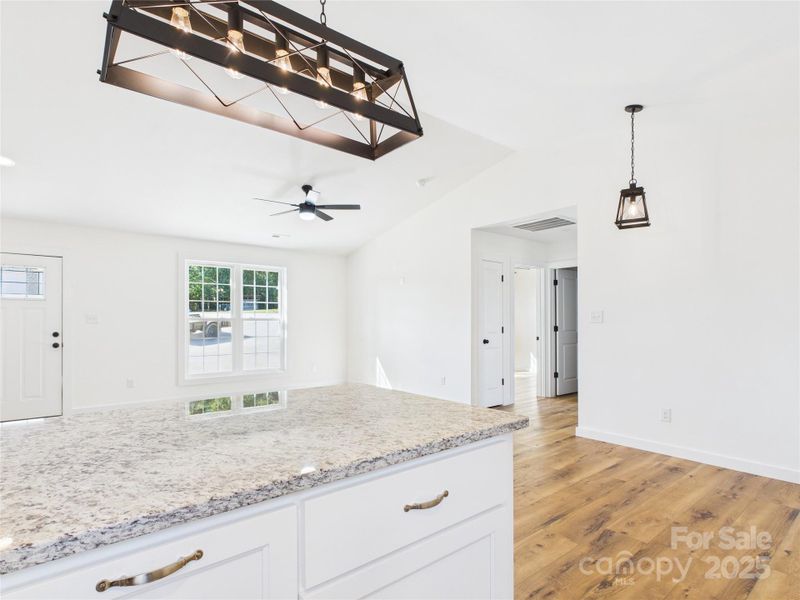 Furnished interior view inside a new home in , Connelly Springs (Image 6). Furnished interior view inside a new home in , Connelly Springs (Image 6).