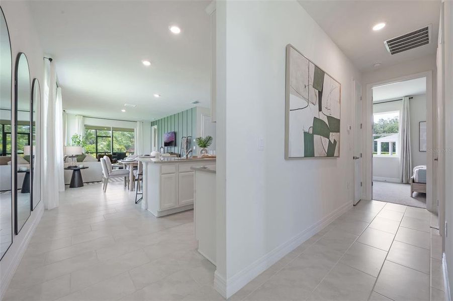 Furnished interior view inside a new home in Lakes of Mount Dora, Mount Dora (Image 15).