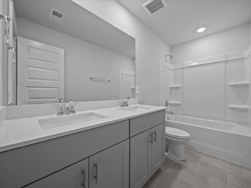 Furnished interior view inside a new home in Vickery Station, Woodruff (Image 7).