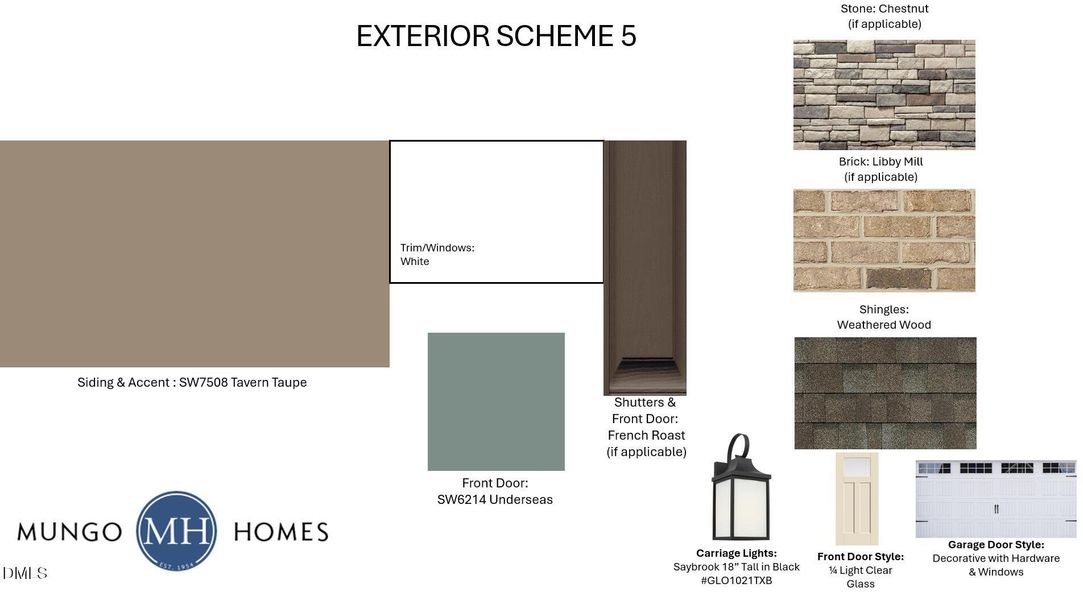 OVS 369 - Exterior Color Scheme OVS 369 - Exterior Color Scheme