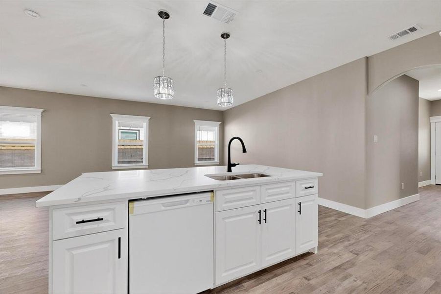 Furnished interior view inside a new home in , Terrell (Image 13).