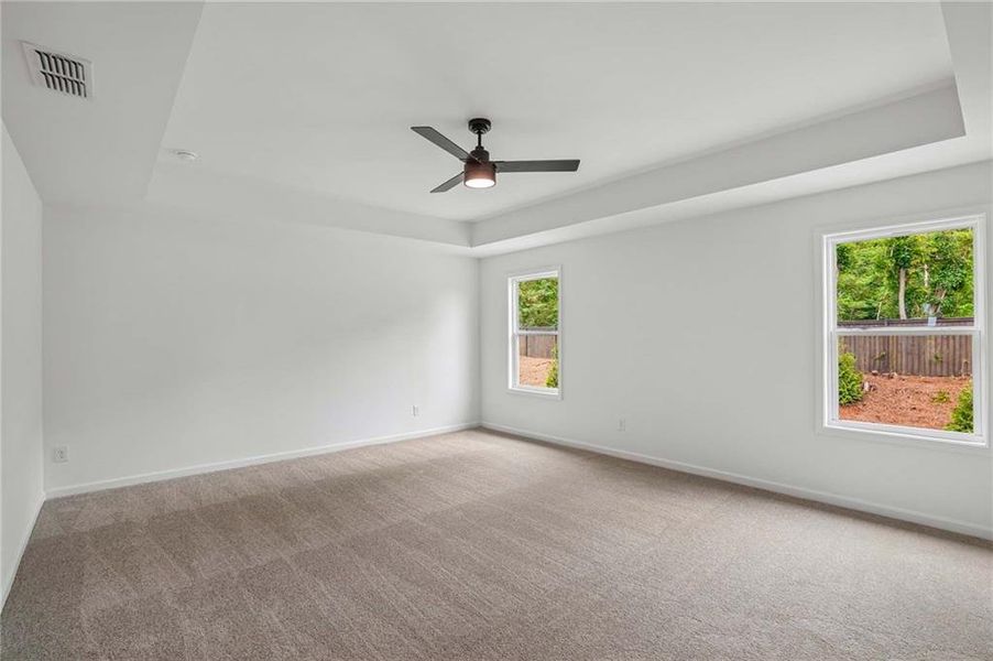 Spacious, unfurnished interior of a new home in Langston Reserve, Cartersville (Image 16).