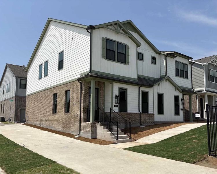 Exterior Design Construction Progress