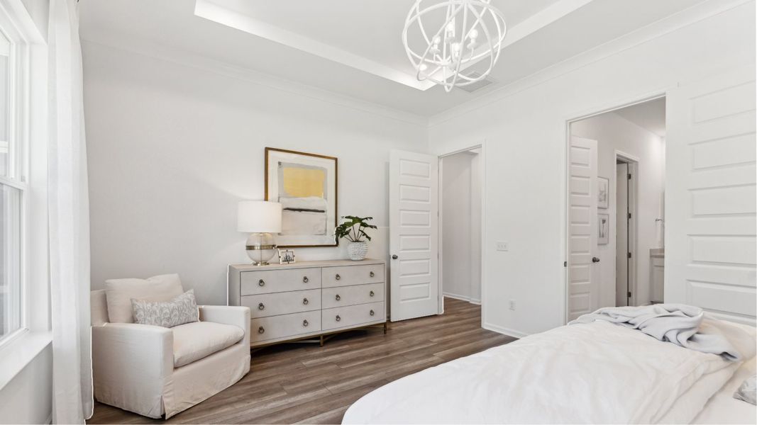 Camellia owner's suite bedroom