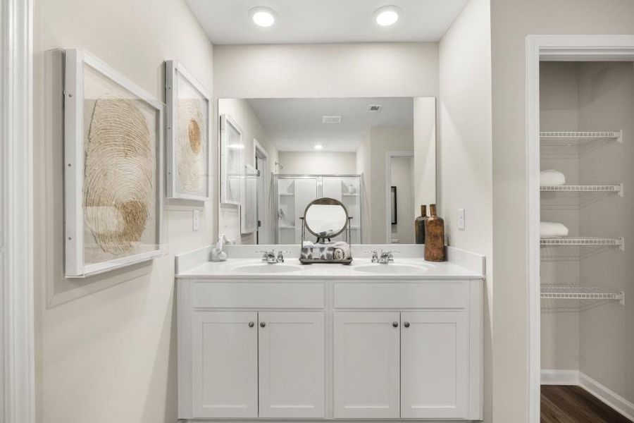 Furnished interior view inside a new home in Heritage Point, Hampton (Image 25). Furnished interior view inside a new home in Heritage Point, Hampton (Image 25).