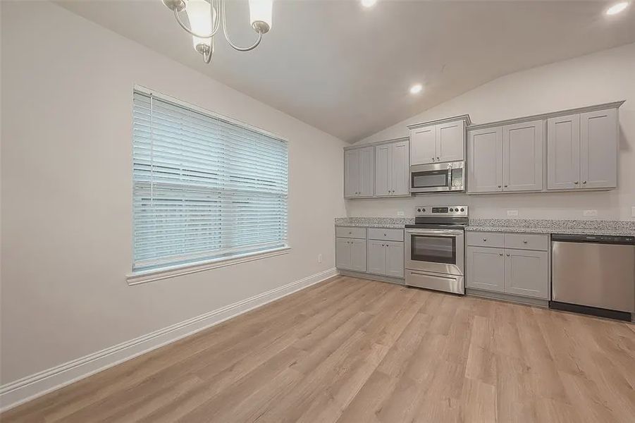 Furnished interior view inside a new home in Bayou Maison, Dickinson (Image 6).