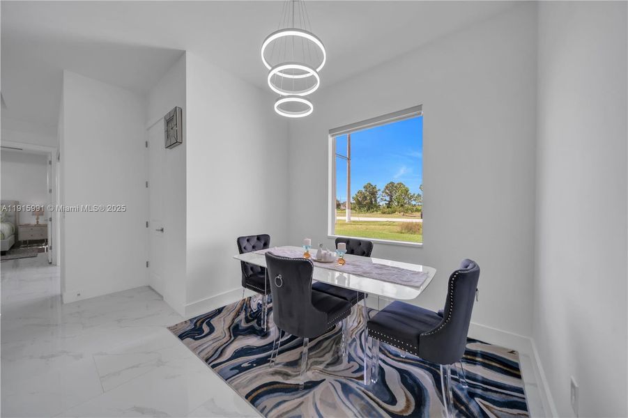 Furnished interior view inside a new home in , Lehigh Acres (Image 11).