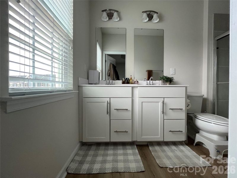 Furnished interior view inside a new home in , Matthews (Image 34).