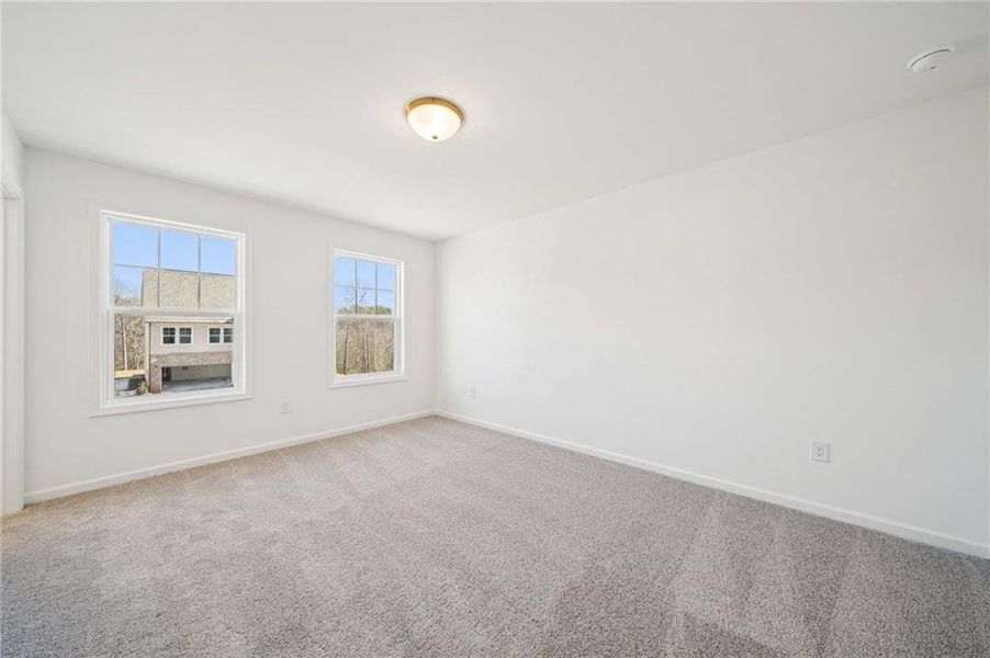 Spacious, unfurnished interior of a new home in The Estates at Casteel, Bethlehem (Image 27).