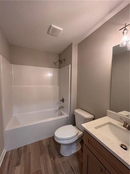 Furnished interior view inside a new home in , Monticello (Image 7).