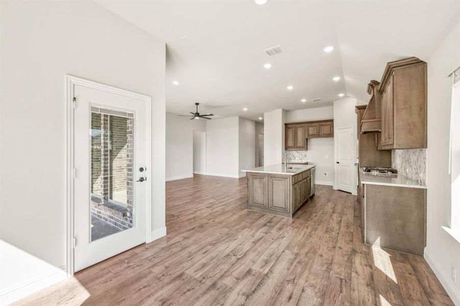 Spacious, unfurnished interior of a new home in Wildcat Ridge Phase 2 and 4, Godley (Image 20).