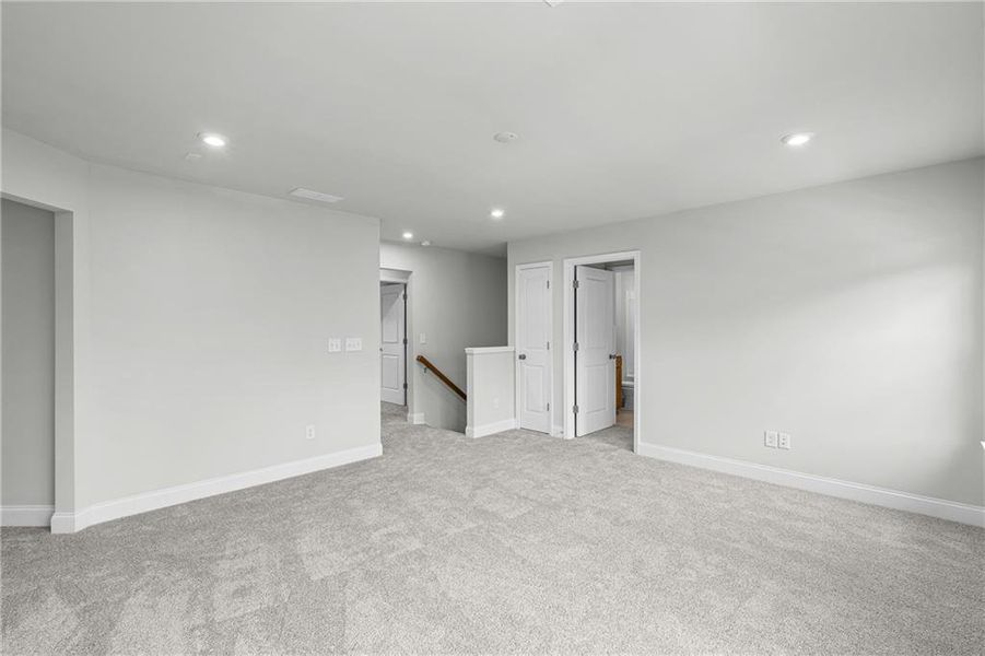 Spacious, unfurnished interior of a new home in Rose Creek, Cumming (Image 19). Spacious, unfurnished interior of a new home in Rose Creek, Cumming (Image 19).