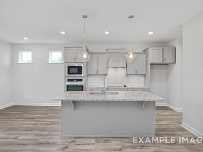 Furnished interior view inside a new home in Tobacco Road, Angier (Image 3).