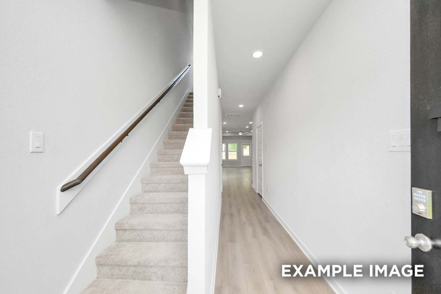 Representative unfurnished interior of a home built from the The Blanco F by Davidson Homes LLC in Spring Branch Crossing, Conroe (Image 15).