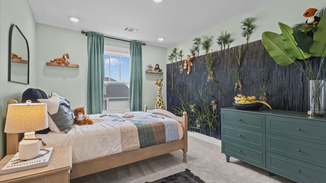 Secondary Bedroom of The Cameron Design by DRB Homes