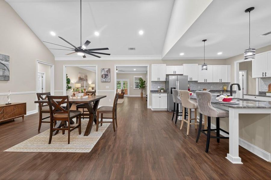 Furnished interior view inside a new home in , Oxford (Image 11). Furnished interior view inside a new home in , Oxford (Image 11).