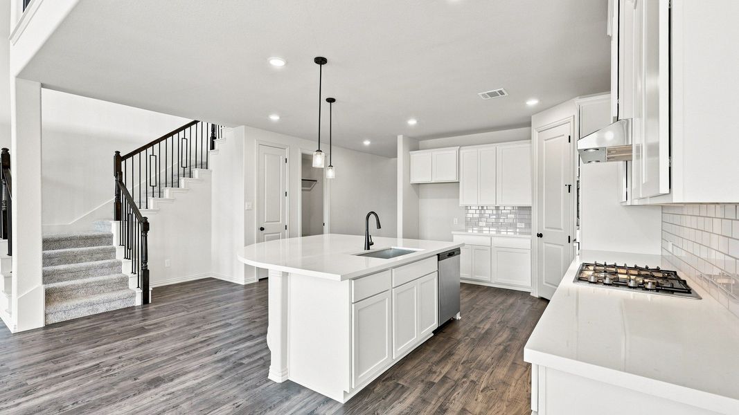Furnished interior view inside a new home in Taylor Estates, Corinth (Image 31).