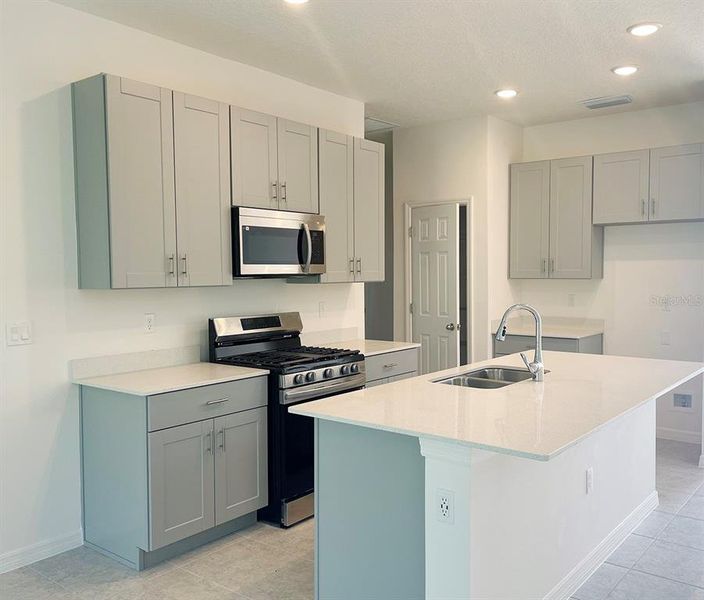 Furnished interior view inside a new home in Highfield at Twisted Oaks, Wildwood (Image 2). Furnished interior view inside a new home in Highfield at Twisted Oaks, Wildwood (Image 2).
