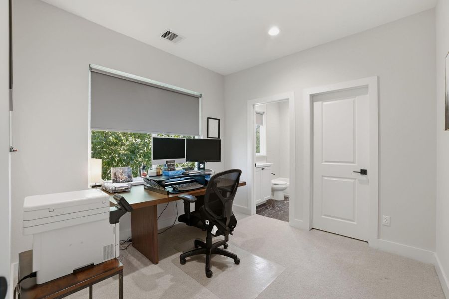 Furnished interior view inside a new home in , Houston (Image 18).