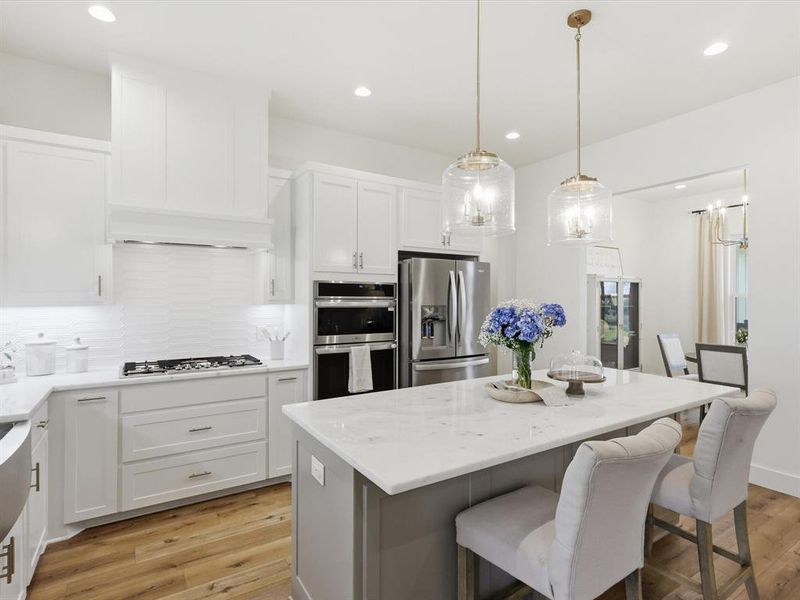 Furnished interior view inside a new home in , Weatherford (Image 14).