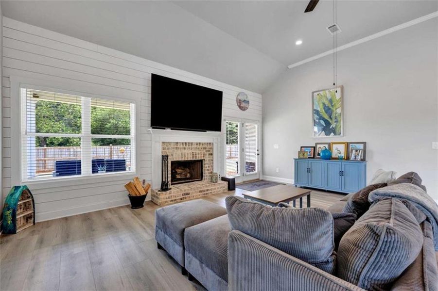 Furnished interior view inside a new home in , Monroe (Image 15).