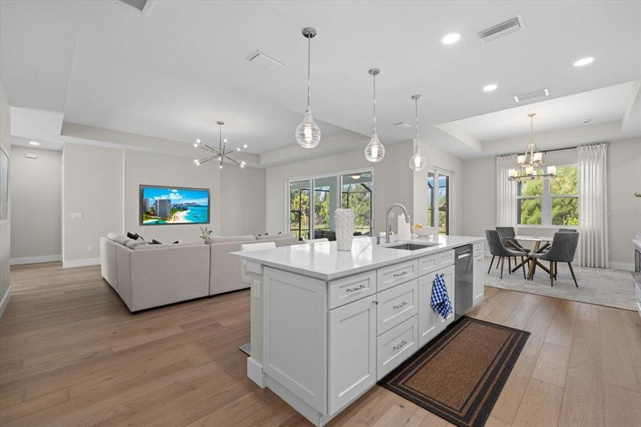 Furnished interior view inside a new home in , Port Charlotte (Image 26).