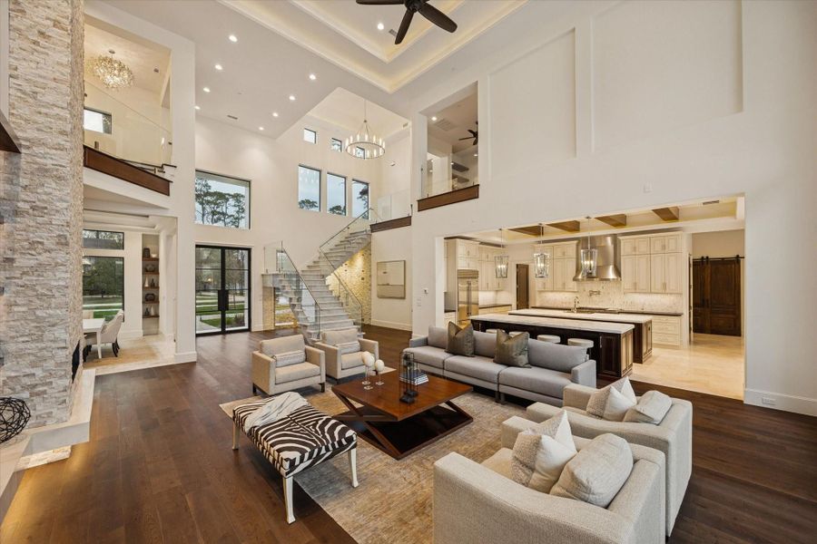 Furnished interior view inside a new home in , Houston (Image 10). Furnished interior view inside a new home in , Houston (Image 10).